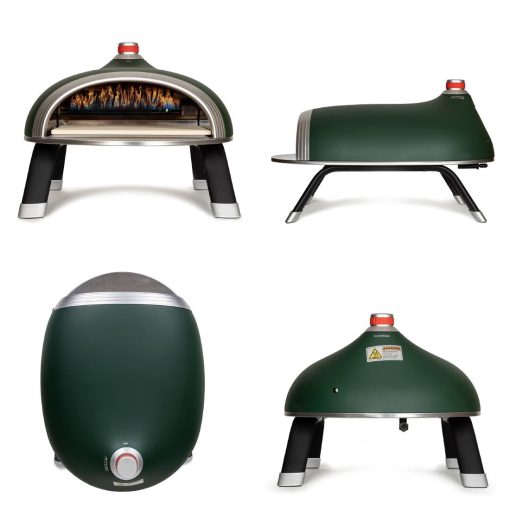 Diavolo Pizza Oven Bundle Green Oven Regulator Peel Carry Handle Temp Gun (HZ238)