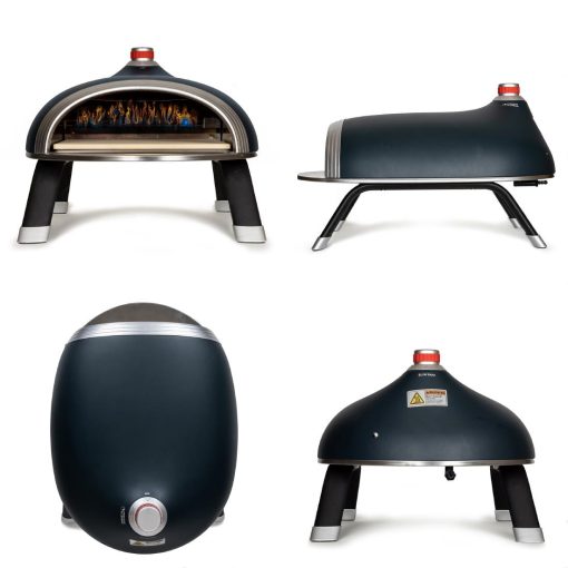 Diavolo Pizza Oven Bundle Navy Pizza Oven Regulator Peel Carry Handle Temp Gun (HZ239)