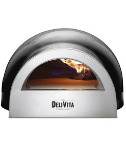 Delivita Dual Fuel Gas Pizza Oven Very Black (HZ245)