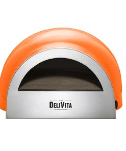 Delivita Dual Fuel Gas Pizza Oven Orange Blaze (HZ248)