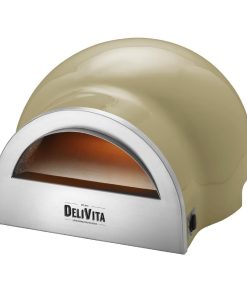 Delivita Dual Fuel Gas Pizza Oven Olive Green (HZ249)