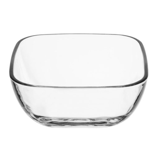 Olympia Square Glass Low Snack Bowls 6 Pack (HZ335)