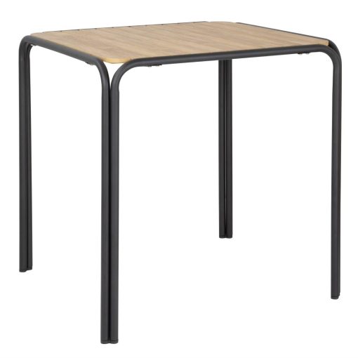 Bolero Santorini Square Polywood Table 700mm (HZ354)