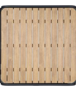 Bolero Santorini Square Polywood Table 700mm (HZ354)