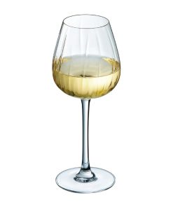 Cristal dArques Swirly Wine Glasses 350ml 8 Pack (HZ401)