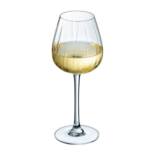 Cristal dArques Swirly Wine Glasses 350ml 8 Pack (HZ401)