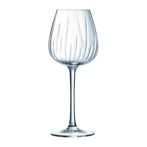 Cristal dArques Swirly Wine Glasses 350ml 8 Pack (HZ401)