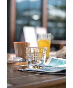 Arcoroc Stack Up Cross Tumblers 260ml 24 pack (HZ416)