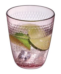 Arcoroc Pampille Tumblers Pink 310ml 24 Pack (HZ421)