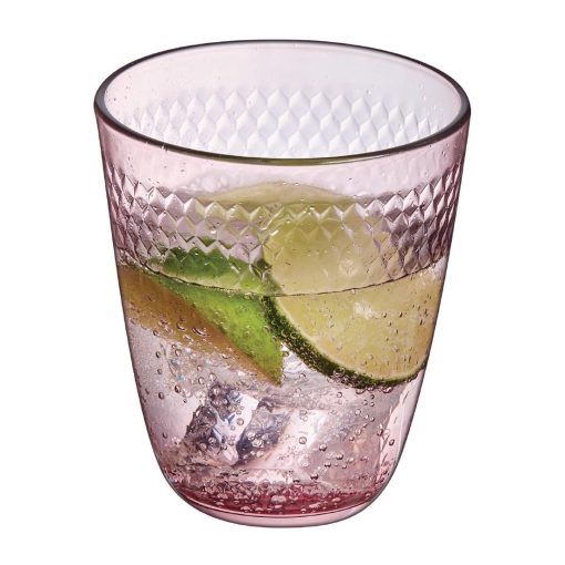 Arcoroc Pampille Tumblers Pink 310ml 24 Pack (HZ421)