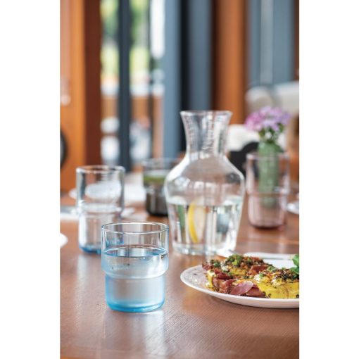 Arcoroc Log Brush Blue Tumblers 220ml 24 pack (HZ422)