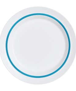 Arcoroc Autonomy Blue Plates 230mm 12 pack (HZ441)