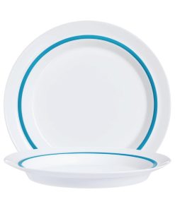 Arcoroc Autonomy Blue Plates 230mm 12 pack (HZ441)