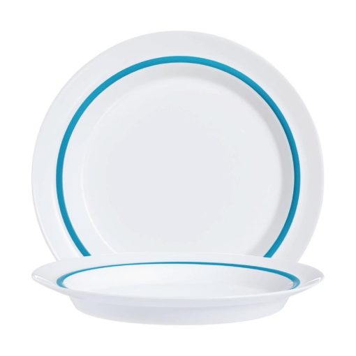 Arcoroc Autonomy Blue Plates 190mm 12 pack (HZ442)