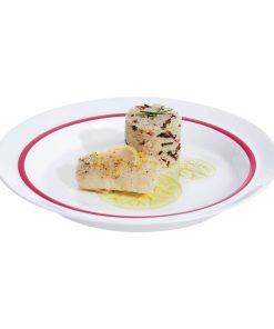 Arcoroc Autonomy Red Plates 230mm 12 pack (HZ443)