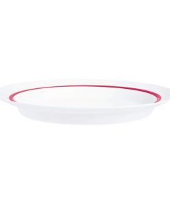 Arcoroc Autonomy Red Plates 230mm 12 pack (HZ443)