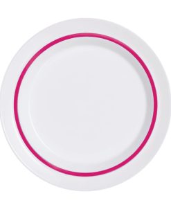 Arcoroc Autonomy Red Plates 190mm 12 pack (HZ444)