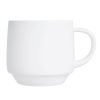 Arcoroc Intensity White Baril Cups 250ml 24 Pack (HZ447)