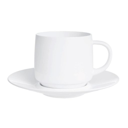 Arcoroc Intensity White Baril Cups 250ml 24 Pack (HZ447)