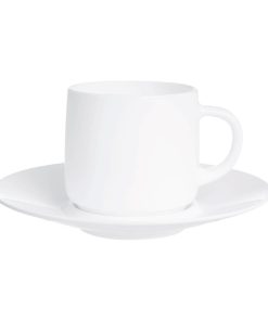 Arcoroc Intensity White Baril Cups 90ml 24 pack (HZ448)