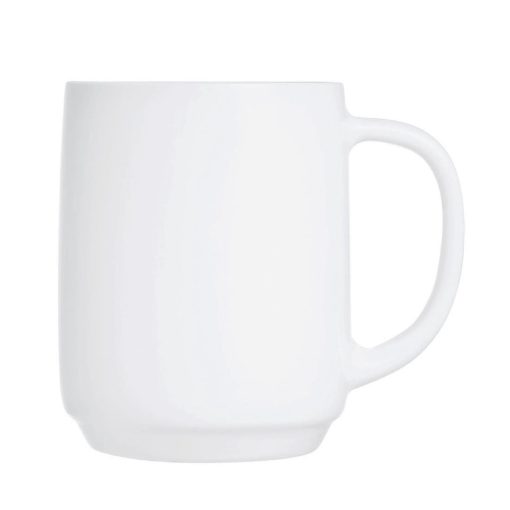 Arcoroc Intensity White Baril Mugs 290ml 24 Pack (HZ449)