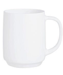 Arcoroc Intensity White Baril Mugs 290ml 24 Pack (HZ449)