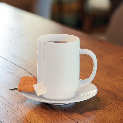 Arcoroc Intensity White Baril Mugs 290ml 24 Pack (HZ449)