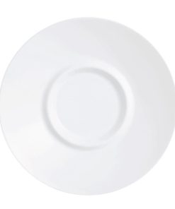 Arcoroc Intensity White Baril Saucers 120mm 24 Pack (HZ450)