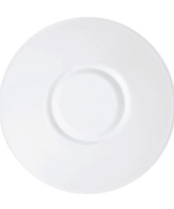 Arcoroc Intensity White Baril Saucers 140mm 24 Pack (HZ451)