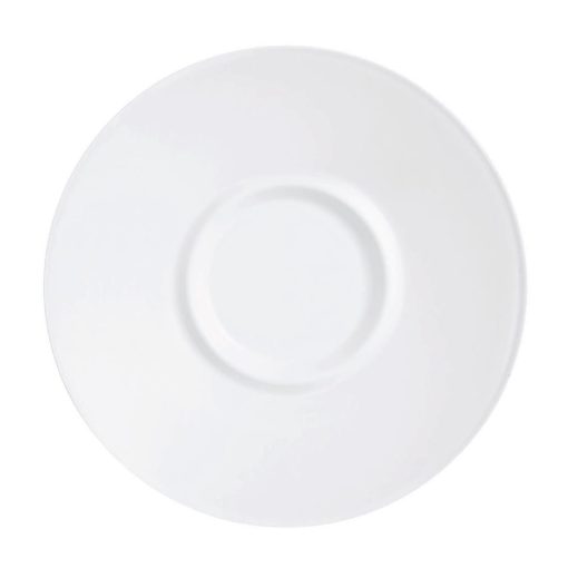 Arcoroc Intensity White Baril Saucers 140mm 24 Pack (HZ451)