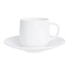 Arcoroc Intensity White Baril Saucers 154mm 24 Pack (HZ452)