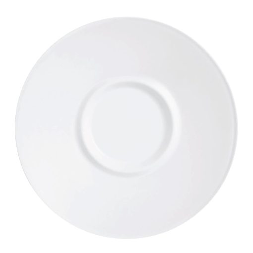 Arcoroc Intensity White Baril Saucers 154mm 24 Pack (HZ452)