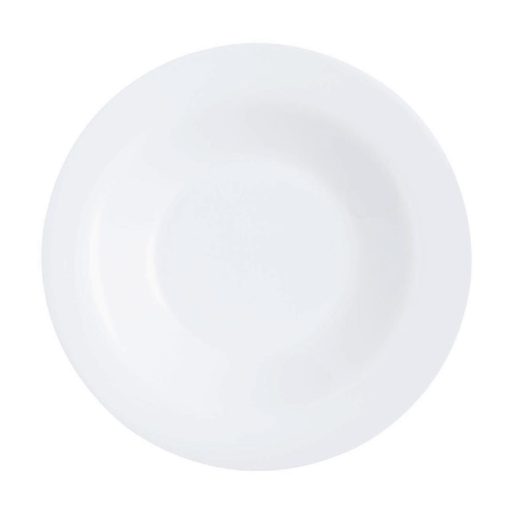 Arcoroc Intensity White Soup Plates 220mm 24 Pack (HZ458)