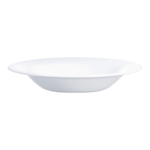 Arcoroc Intensity White Soup Plates 220mm 24 Pack (HZ458)