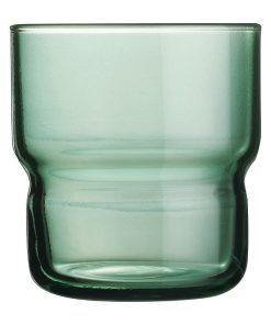 Arcoroc Log Brush Dark Green Tumblers 220ml 48 Pack (HZ463)
