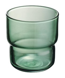Arcoroc Log Brush Dark Green Tumblers 220ml 48 Pack (HZ463)