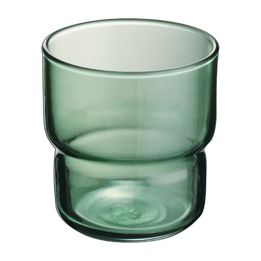 Arcoroc Log Brush Dark Green Tumblers 220ml 48 Pack (HZ463)