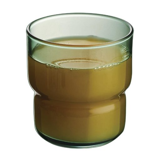Arcoroc Log Brush Dark Green Tumblers 220ml 48 Pack (HZ463)