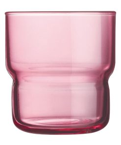Arcoroc Log Brush Cherry Tumblers 220ml 48 pack (HZ464)