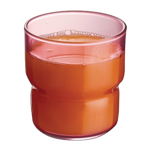 Arcoroc Log Brush Cherry Tumblers 220ml 48 pack (HZ464)