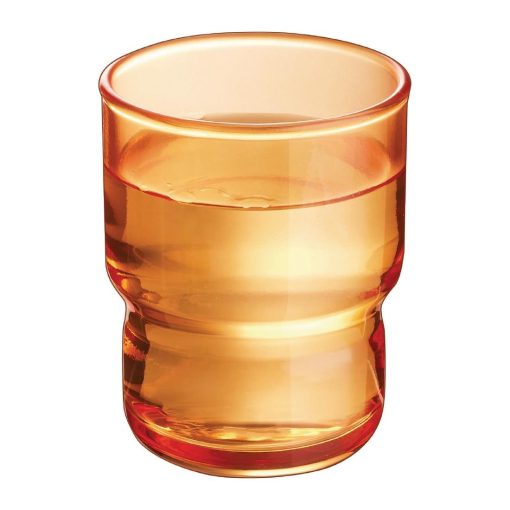 Arcoroc Log Brush Orange Tumblers 160ml 48 pack (HZ467)