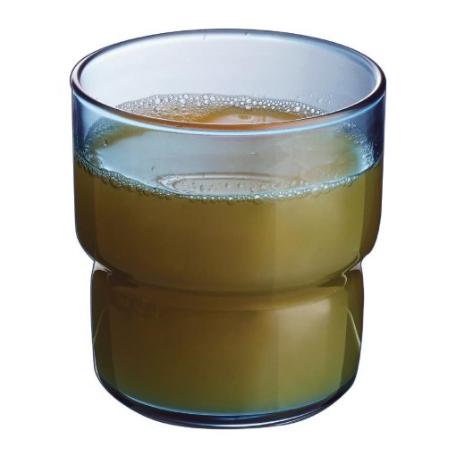 Arcoroc Log Brush Blue Jean Tumblers 220ml 48 Pack (HZ468)
