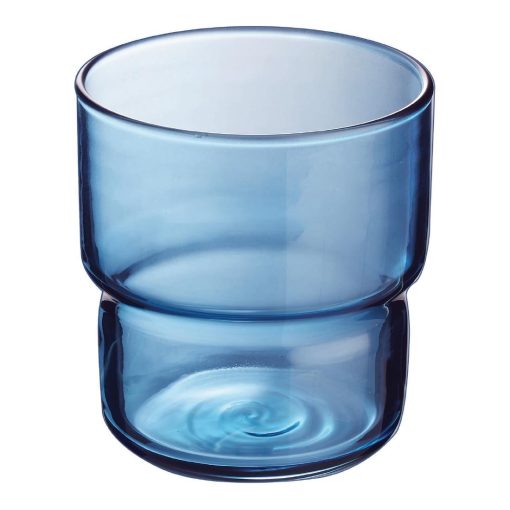 Arcoroc Log Brush Blue Jean Tumblers 220ml 48 Pack (HZ468)