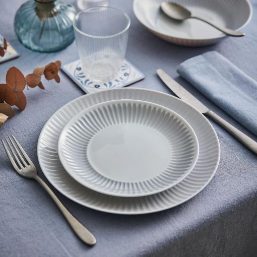 Luminarc Cottage Grey Dessert Plates 190mm 24 Pack (HZ470)