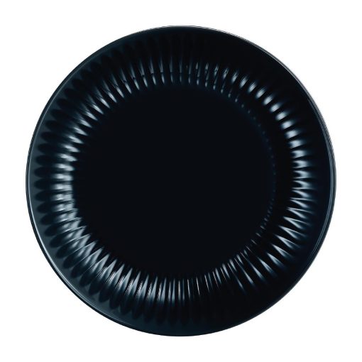 Luminarc Cottage Black Dessert Plates 190mm 24 Pack (HZ473)