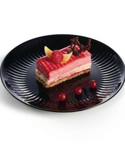 Luminarc Cottage Black Dessert Plates 190mm 24 Pack (HZ473)