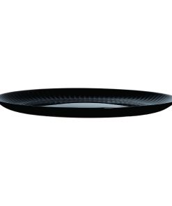 Luminarc Cottage Black Dinner Plates 250mm 24 Pack (HZ474)