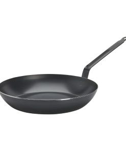 De Buyer Outdoor Blue Steel Round Pan 32cm (HZ501)