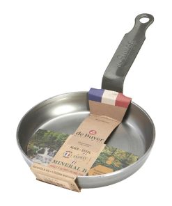 De Buyer Mineral B Steel Blinis Pan 14cm (HZ606)