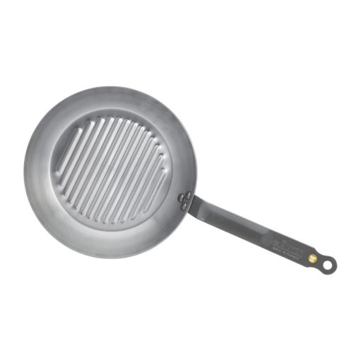 De Buyer Mineral B Round Grill Pan 26cm (HZ607)